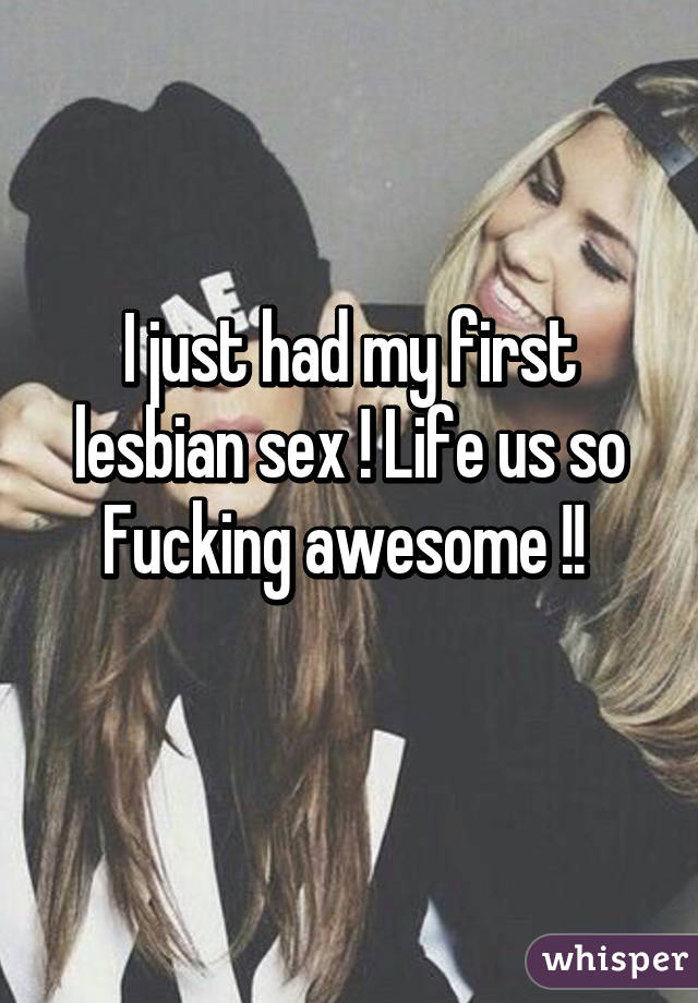 My First Lesbian Sex Story